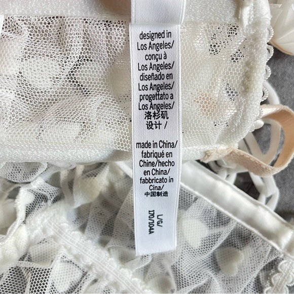 NEW For Love & Lemons Amore Maxi Slip Dress Large 37978 - Picture 10 of 13